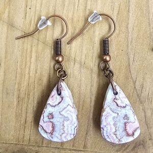 OOAK Genuine Rosita Jasper Earrings